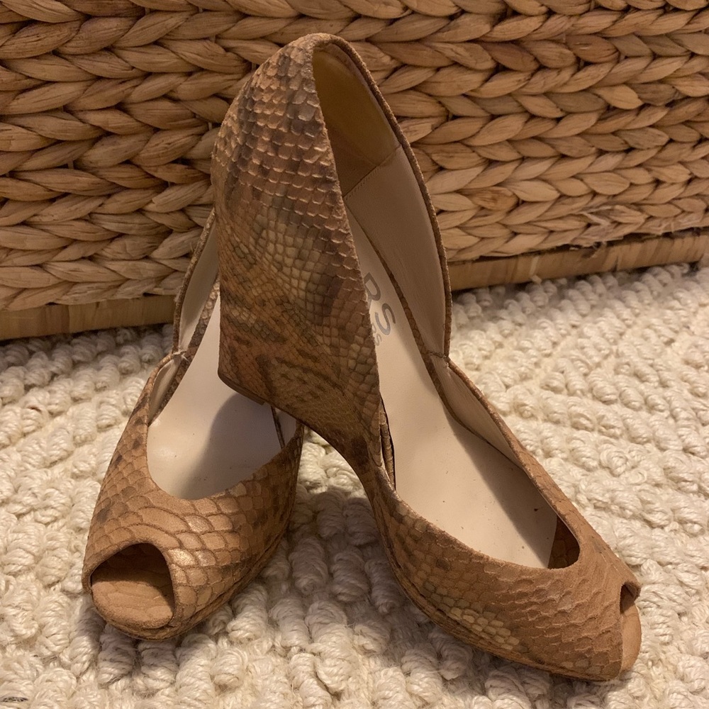 Michael Kors Animal Print Wedge